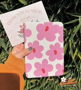 Minimal Pink Floral Kindle Paperwhite Case Cover, Kobo, Free Personalization